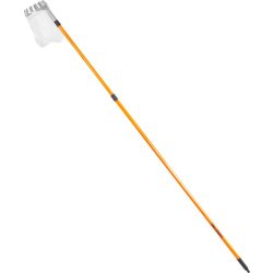   Gyümölcsszedő, Strend Pro Garden, narancssárga, teleszkópos nyél, 165–300 cm, alumínium nyél, vászonkosár