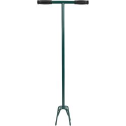   Kézi kultivátor, Strend Pro Garden CUL-A1, sötétzöld, acél, talajlazító, T markolat, 4 karom