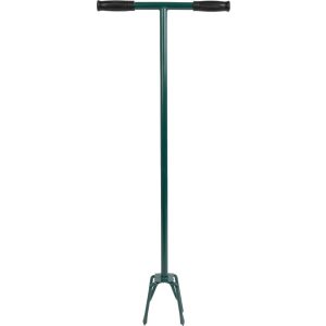 Kézi kultivátor, Strend Pro Garden CUL-A1, sötétzöld, acél, talajlazító, T markolat, 4 karom