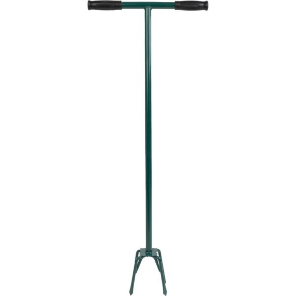 Kézi kultivátor, Strend Pro Garden CUL-A1, sötétzöld, acél, talajlazító, T markolat, 4 karom