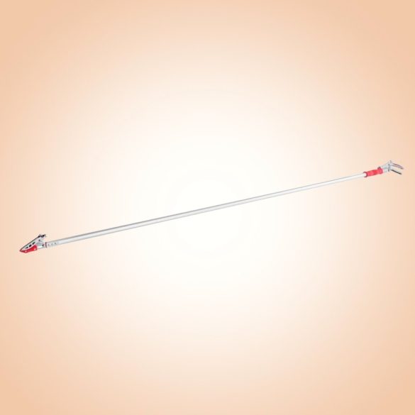 Ágvágó olló, Strend Pro Premium 3146B-3, ezüst, rúddal, 210 cm, 180°-ban forgatható, acél nyél, acél penge