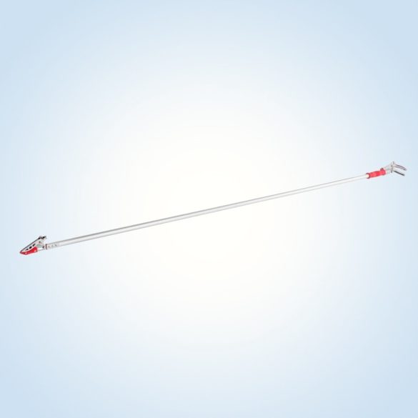 Ágvágó olló, Strend Pro Premium 3146B-3, ezüst, rúddal, 210 cm, 180°-ban forgatható, acél nyél, acél penge