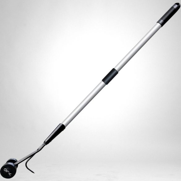 Kerti gyomeltávolító, Aquacraft 380910, ezüst, alumínium nyél, acél kés, műanyag görgők, padlólap és járdalap fugaközökhöz