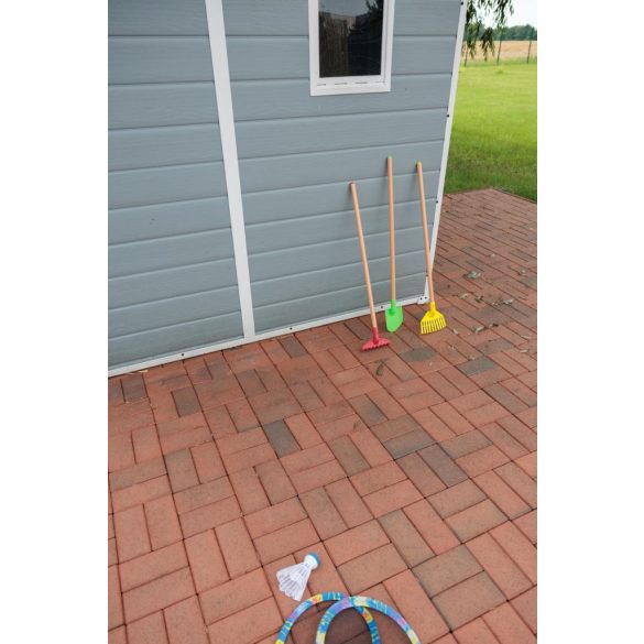 Gyerek kerti szerszámkészlet, Strend Pro Herrison GS406, 3 db, 2 gereblye, 1 ásó, műanyag