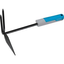   Kerti kapa és kultivátor, Aquacraft 380610 Classic, fekete, hegyes, acél fej, 2 karom
