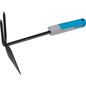Kerti kapa és kultivátor, Aquacraft 380610 Classic, fekete, hegyes, acél fej, 2 karom