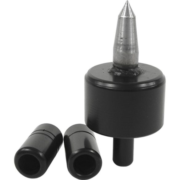 Kaszaverő üllő, Strend Pro Garden, fekete/ezüst, hegyes kivitel, kovácsolt acél, kasza élezéséhez és kalapálásához