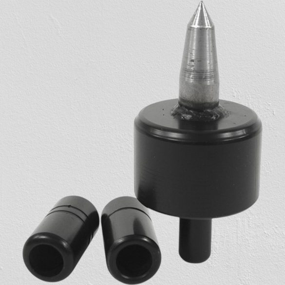 Kaszaverő üllő, Strend Pro Garden, fekete/ezüst, hegyes kivitel, kovácsolt acél, kasza élezéséhez és kalapálásához