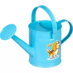   Kerti locsolókanna, Strend Pro Garden, kék, 1,5 l, gyerek, kutya mintás, fém, öntözőrózsával