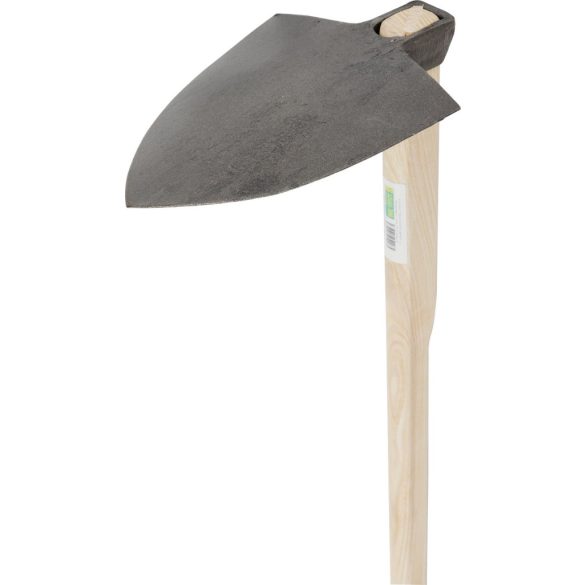 Kerti kapa, Strend Pro Garden Gardex, szürke, hegyes, 18 cm munkaszélesség, acél fej, fa nyél