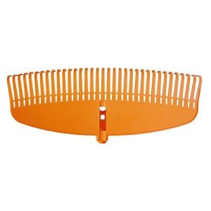 Kerti gereblyefej, Strend Pro Premium Multi-Click SWE, narancssárga, 35 fogú, műanyag, 76 cm munkaszélesség, nyél nélkül