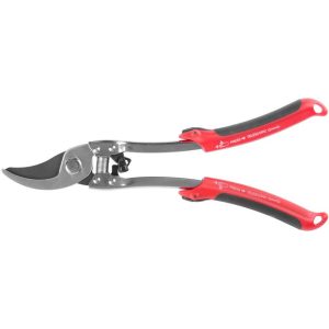 Ágvágó olló, Strend Pro Premium 3161, piros/fekete, 23–30 cm, acél nyél, acél penge, teleszkópos, maximum 20 mm átmérő