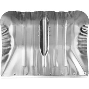 Hótoló, Strend Pro Kovos, ezüst, 49 x 37 cm, alumínium, nyél nélkül, hóhoz, homokhoz és földhöz, téli karbantartáshoz