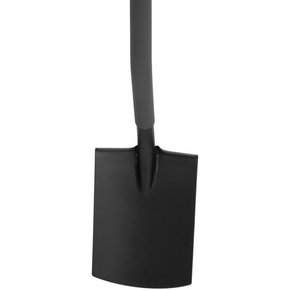 Ásó, Strend Pro Garden ErgoLine1200, egyenes fej, 120 cm, fekete, acél fej, acél nyél, D markolat