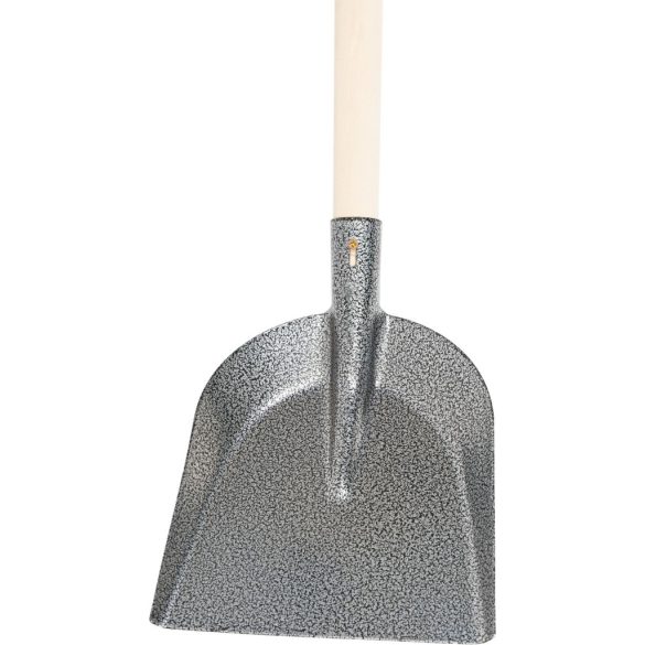 Lapát, Strend Pro Garden S504-3.WH, szürke, 150 cm, 27,5 x 23,5 cm, acél fej, fa nyél, egyenes