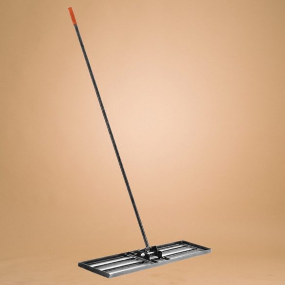 Kerti gereblye, Strend Pro Garden, 60 x 40 x 150 cm, gyepszintező, simító éllel