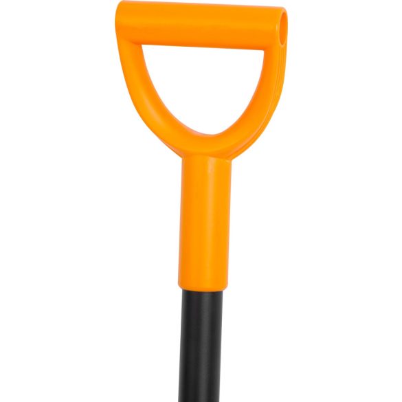 Lapát, Strend Pro Garden ErgoLine1200 MattPowder, fekete, 120 cm, 23 × 29 cm, acél fej, acél nyél, D markolat, egyenes