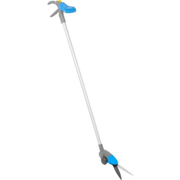 Szegélynyíró olló, Aquacraft Prémium P3531, 21 cm, acél penge, teleszkópos, forgófejes, 3 állítható vágási szög