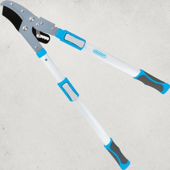 Ágvágó olló, Aquacraft 360770, fehér, 73,3 cm, alumínium nyél, acél penge, maximum 40 mm átmérő, teleszkópos