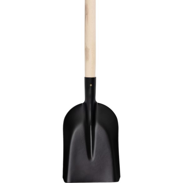 Lapát, Strend Pro Garden 714-13, fekete, 150 cm, 18,5 cm munkaszélesség, acél fej, fa nyél, egyenes