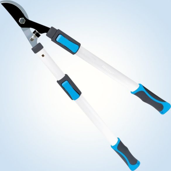 Ágvágó olló, Aquacraft 360483, fehér, 70 cm, alumínium nyél, acél penge, maximum 35 mm átmérő, teleszkópos