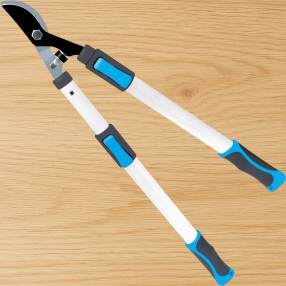 Ágvágó olló, Aquacraft 360483, fehér, 70 cm, alumínium nyél, acél penge, maximum 35 mm átmérő, teleszkópos