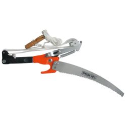   Ágvágó olló, Strend Pro Garden KT2672, narancssárga-fekete, rúdra szerelhető, fűrésszel, köteles mechanika, rúd nélkül