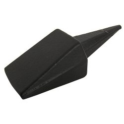   Kaszaverő üllő, Strend Pro Garden, fekete, szögletes kivitel, kocsácsolt acél, kasza élezéséhez és kalapálásához