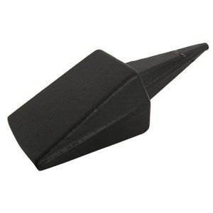 Kaszaverő üllő, Strend Pro Garden, fekete, szögletes kivitel, kocsácsolt acél, kasza élezéséhez és kalapálásához