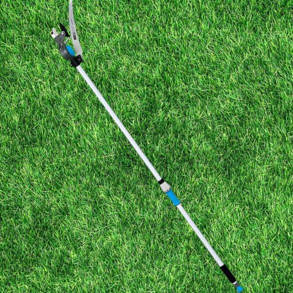 Ágvágó olló, Aquacraft 320146, ezüst, teleszkópos rúddal, fűrésszel, 200 cm, alumínium nyél, acél penge, 180°-ban forgatható