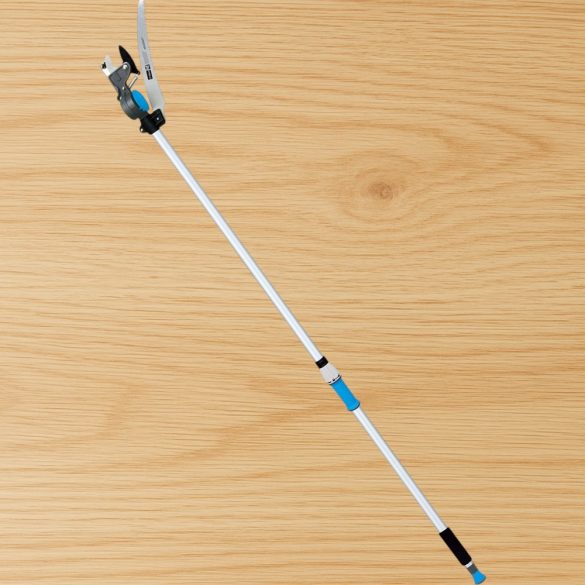 Ágvágó olló, Aquacraft 320146, ezüst, teleszkópos rúddal, fűrésszel, 200 cm, alumínium nyél, acél penge, 180°-ban forgatható