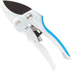   Metszőolló, Aquacraft 330120, ezüst, 109 mm, alumíniumötvözet test, acél penge, maximum 22 mm átmérő