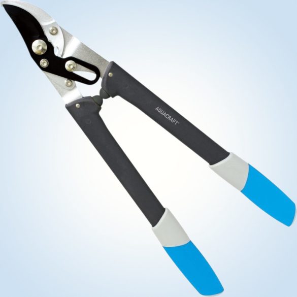 Ágvágó olló, Aquacraft 360492 PowerPlus, sötétszürke, 53 cm, üvegszálas nyél, acél penge, maximum 30 mm átmérő, PowerPlus váltókar