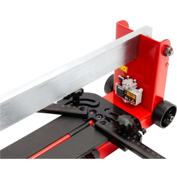 Lézeres csempevágó, Strend Pro Premium NPT-BTC120, piros, 1200 mm, 6-15 mm vastagság, csempéhez és padlólaphoz