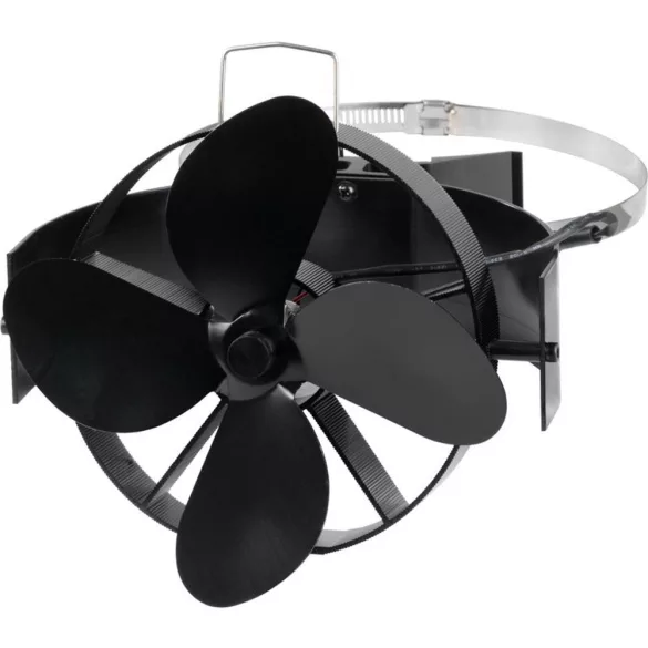 Strend Pro kandalló ventilátor, 4 lapátos, hőmeghajtású