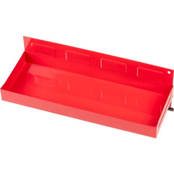 Mágneses szerszámtartó, Strend Pro, piros, 4 db-os készlet, gumibevonatú mágnes, fúrás nélkül rögzíthető