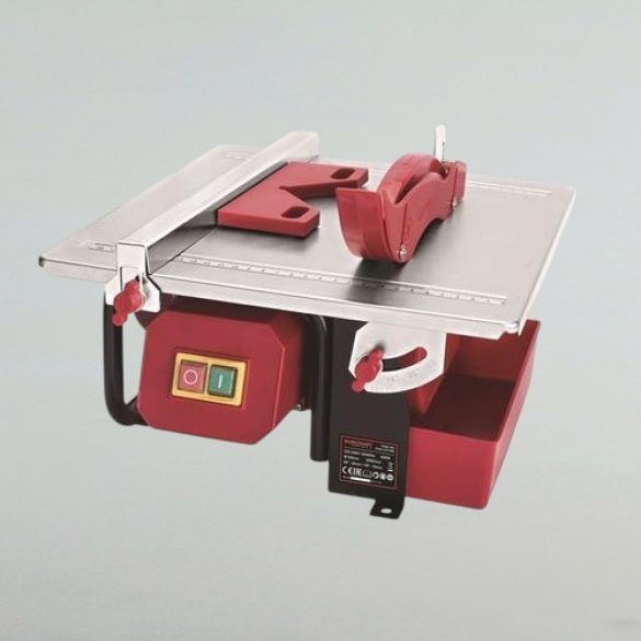 Elektromos csempevágó, Worcraft TC08-180, piros/fekete, 800 W, 180 mm, vízhűtéses, 0–45°, maximum 34/17 mm vastagság, csempéhez és padlólaphoz