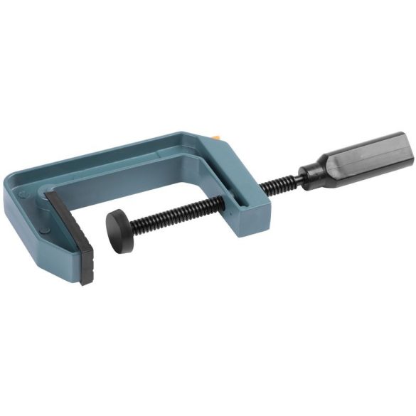 Asztalos szorító, Strend Pro Cork CL1044, szürke, 100 mm, acél rúd, acél szár, műanyag markolat, rögzítéshez és befogáshoz