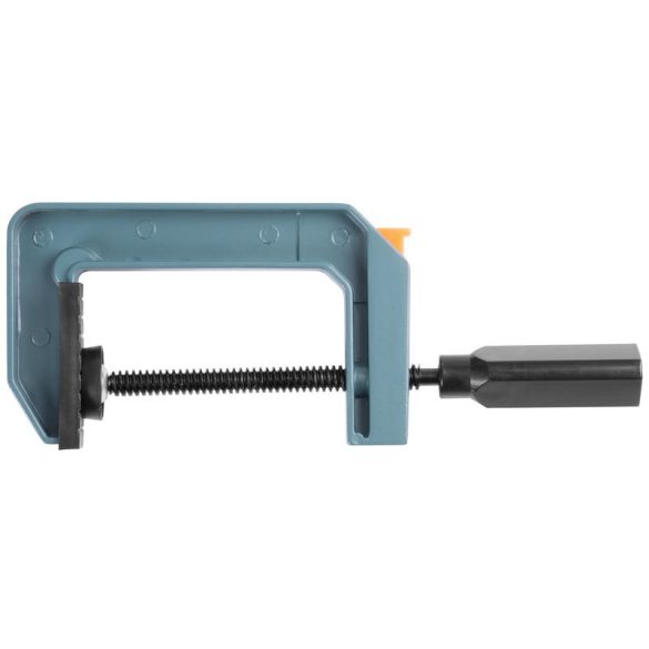 Asztalos szorító, Strend Pro Cork CL1044, szürke, 150 mm, acél rúd, acél szár, műanyag markolat, rögzítéshez és befogáshoz