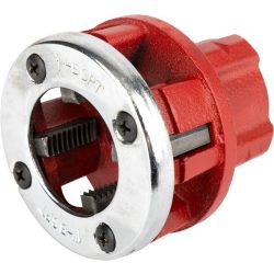   Kézi menetvágó fej, Strend Pro A0233A, piros, 1" csőmenet vágásáhhoz, racsnihoz rögzíthető