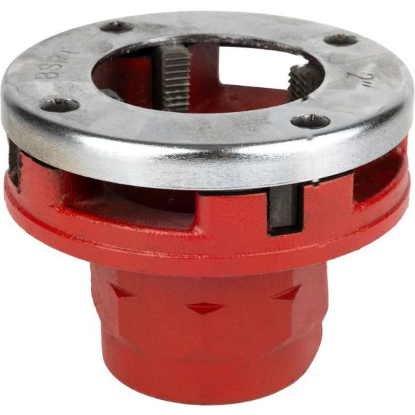 Kézi menetvágó fej, Strend Pro A0233A, piros, 2" csőmenet vágásáhhoz, racsnihoz rögzíthető