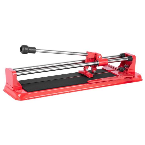 Kézi csempevágó, Strend Pro MT520-2, piros/fekete, 500 mm, maximum 12 mm vastagság, 69,5 × 18,5 × 13 cm, csempéhez és padlólaphoz