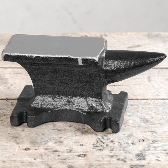 Üllő, Strend Pro Cork CA0114, fekete, 20 kg, öntöttvas, lapos ütőfelület, kúpos szarv, 40 x 15 x 16,5 cm