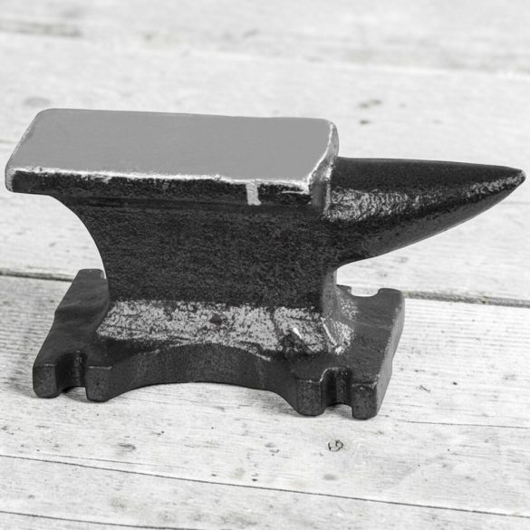 Üllő, Strend Pro Cork CA0114, fekete, 20 kg, öntöttvas, lapos ütőfelület, kúpos szarv, 40 x 15 x 16,5 cm