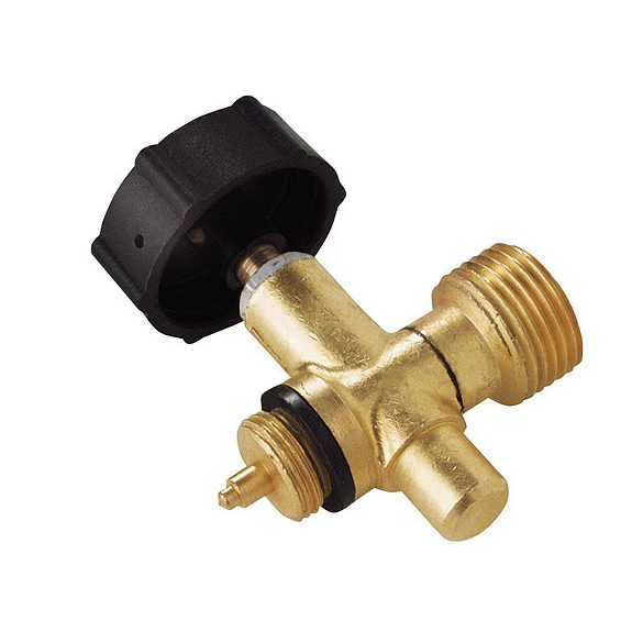 Gázszabályzó, Meva 2156UV, Propán-Bután gázhoz, egyutas szabályozó, G3/8 bemeneti menet, W21.8 balmenetes kimeneti menet