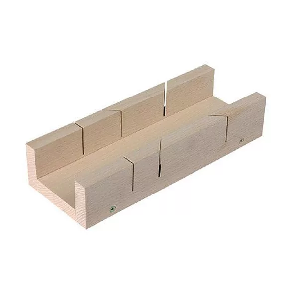 Gérvágó láda, Pilana 31 6053, 250 x 97 mm, fa, pontos vágásokhoz, 45° és 90° vágás
