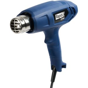 Hőlégfúvó, Rapid, R1600, 1600 W, 400–550 °C, 2 légáram-fokozat, túlmelegedés elleni védelem, stabil pozíció kéz nélküli munkához