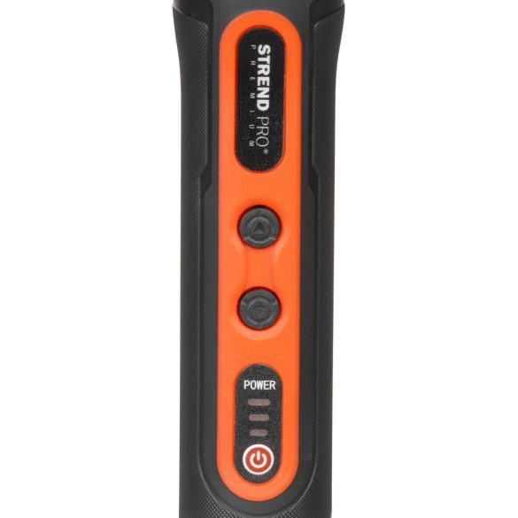 Akkumulátoros csavarhúzó, Strend Pro P09E2151, fekete/piros, 3 Nm, 0-350 fordulat/perc, 3,6 V Li-Ion, USB-C töltés, 27 darabos bitkészlet, hordtáskában
