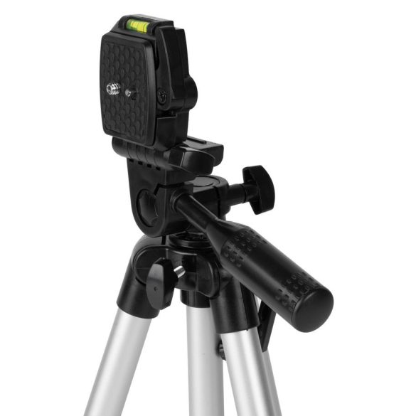 Lézer állvány, Strend Pro 3POD5, 120 cm, 1/4"-os menet, lézerekhez, professzionális, masszív kivitel