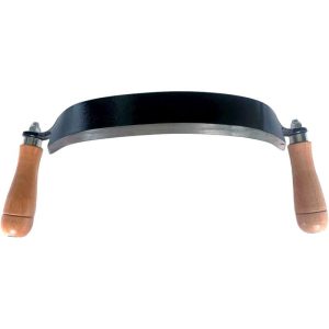 Kéreghasító kés, Strend Pro Garden, fekete, 25,4 cm pengehossz, acél penge, két fa markolat